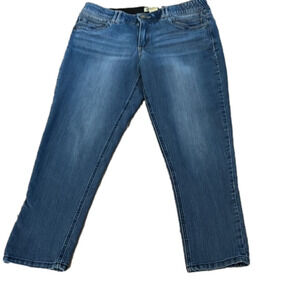 DEMOCRACY Ab technology straight leg jeans size 14
